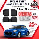 Pisos Calce Perfecto Suzuki Swift (2019 - 2025)