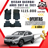 Pisos Calce Perfecto NISSAN QASHQAI   años 2017 al 2021