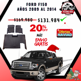 Pisos Calce Perfecto Camioneta para FORD F150 F 150 años 2009 al 2014