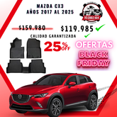 Pisos Calce Perfecto MAZDA CX-3 años 2017 al 2025