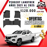 Pisos Calce Perfecto Peugeot Landtrek años 2021 al 2025