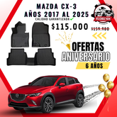 Pisos Calce Perfecto MAZDA CX-3 años 2017 al 2025