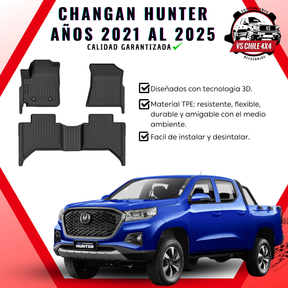Pisos Calce Perfecto Changan Hunter años 2021 al 2025
