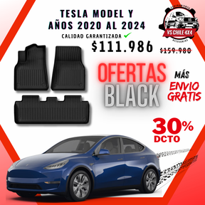 Pisos Calce Perfecto Tesla Model Y (2020 - 2024)