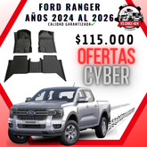 Pisos Calce Perfecto Ford Ranger T9 (2024 - 2026)