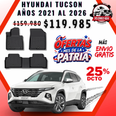 Pisos Calce Perfecto Hyundai Tucson 2021 al 2026