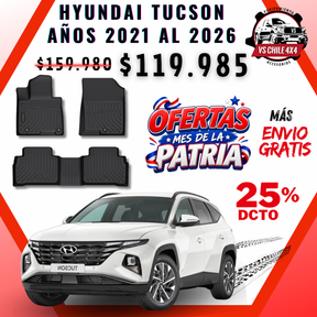 Pisos Calce Perfecto Hyundai Tucson 2021 al 2026