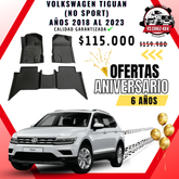 Pisos Calce Perfecto VOLKSWAGEN TIGUAN años 2018 al 2023 (No Sport)