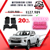 Pisos Calce Perfecto L200 WORK/TRITON / DAKAR años 2016 al 2023