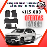 Pisos Calce Perfecto Chevrolet Tahoe / SUBURBAN años 2021 - 2026