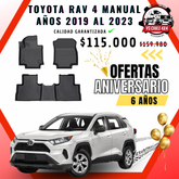 Pisos Calce Perfecto Toyota RAV 4 / Rav4 Manual (2019 - 2023)