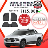 Pisos Calce Perfecto Chevrolet Montana Doble Cabina (2023 - 2025)