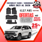 Pisos Calce Perfecto Chevrolet Tahoe / SUBURBAN años 2021 - 2026