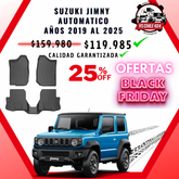 Pisos Calce Perfecto Suzuki Jimny Automatico 3 Puertas 2019 al 2025