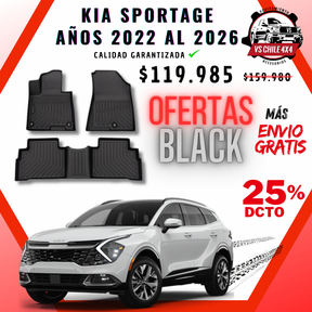 Pisos Calce Perfecto Kia Sportage (2022 - 2026)