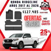 Pisos Calce Perfecto Honda Ridgeline (2017 - 2026)