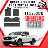 Pisos Calce Perfecto Honda Ridgeline (2017 - 2026)