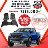 Pisos Calce Perfecto Ford Ranger Raptor 1ra Generacion