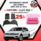 Pisos Calce Perfecto VOLKSWAGEN TIGUAN años 2018 al 2023 (No Sport)