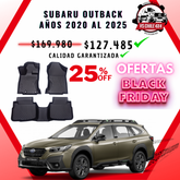 🛻Pisos Calce Perfecto Subaru Outback 2020 al 2025