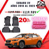 Pisos Calce Perfecto Subaru XV (2018 al 2023)