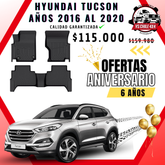 Pisos Calce Perfecto Hyundai Tucson 2016 al 2020