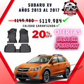 Pisos Calce Perfecto Subaru XV 2013 al 2017