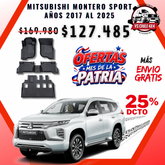 Pisos Calce Perfecto Mitsubishi Montero Sport (2017 - 2025)