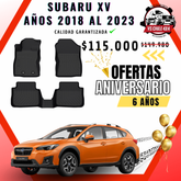 Pisos Calce Perfecto Subaru XV (2018 al 2023)