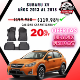 Pisos Calce Perfecto Subaru XV años 2013 al 2017