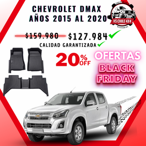 Pisos Calce Perfecto Chevrolet Dmax 2015 - 2020