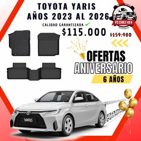 Pisos Calce Perfecto Toyota Yaris (2023 - 2026)