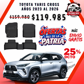 Pisos Calce Perfecto Toyota Yaris Cross (2023 - 2026)