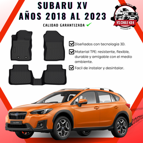 Pisos Calce Perfecto Subaru XV (2018 al 2023)