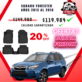 Pisos Calce Perfecto Subaru Forester Años 2013 Al 2018