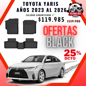 Pisos Calce Perfecto Toyota Yaris (2023 - 2026)