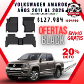Pisos Calce Perfecto Volkswagen Amarok años 2011 al 2026