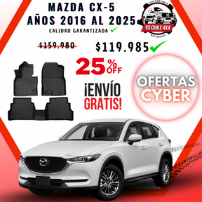 Pisos Calce Perfecto Mazda CX-5 / CX5 (2016 - 2025)