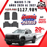 Pisos Calce Perfecto Maxus T70 / T-70 (años 2026 - 2027)