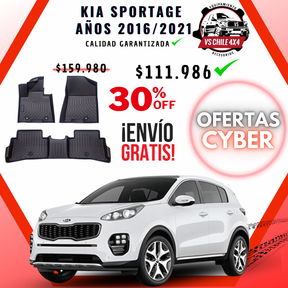Pisos Calce Perfecto Kia Sportage 2016 al 2021