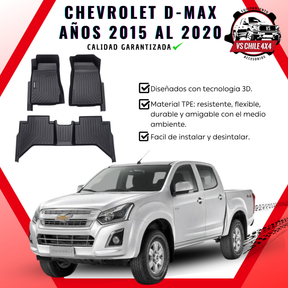 Pisos Calce Perfecto Chevrolet Dmax 2015 - 2020