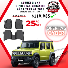 Pisos Calce Perfecto Suzuki Jimny Mecanico 5P 2023 al 2025