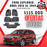 Pisos Calce Perfecto FORD EXPLORER años 2015 al 2019