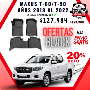 Pisos Calce Perfecto Maxus T60 / T90 Doble Cabina (2018 - 2022)