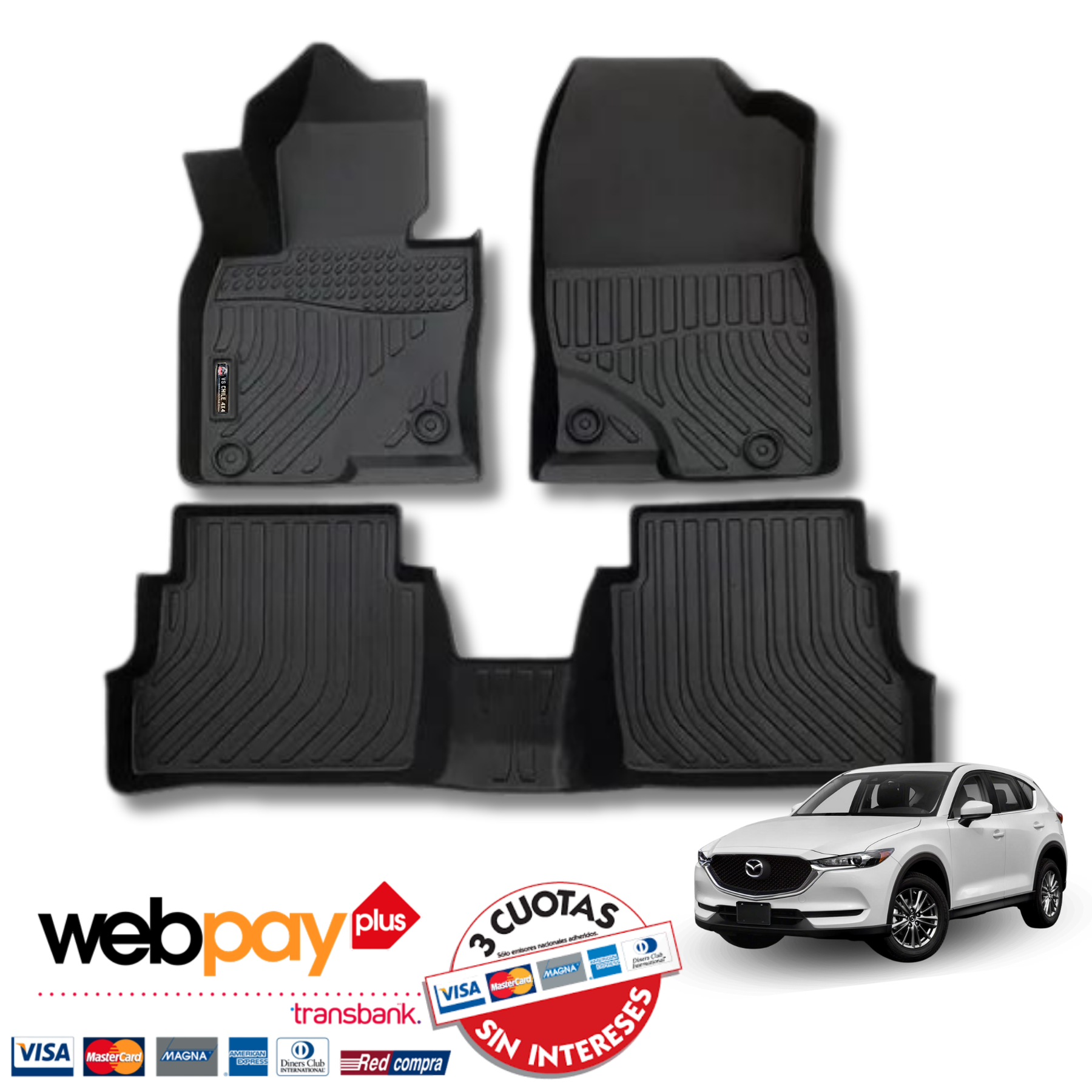 Pisos Calce Perfecto Mazda CX-5 / CX5 (2016 - 2025)