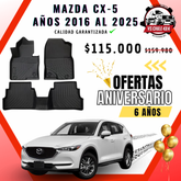 Pisos Calce Perfecto Mazda CX-5 / CX5 (2016 - 2025)
