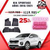 Pisos Calce Perfecto Kia Sportage (2016 al 2021)