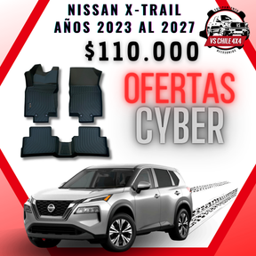 Pisos Calce Perfecto Nissan Xtrail X-trail 2023 al 2027