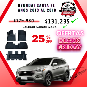 Pisos Calce Perfecto HYUNDAI SANTA FE (2013 - 2018)