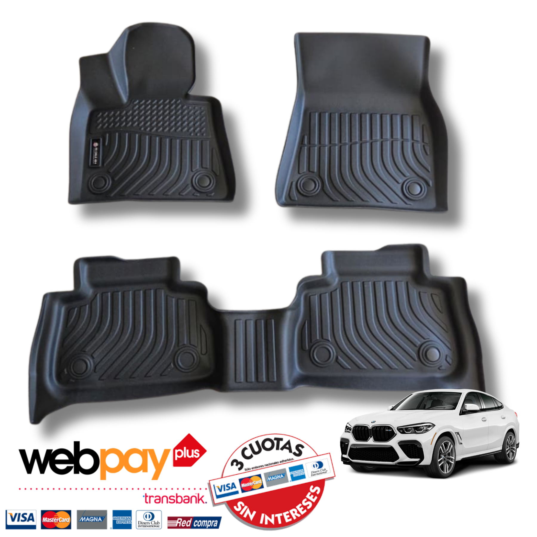 Pisos Calce Perfecto BMW X6 (2020 - 2026)